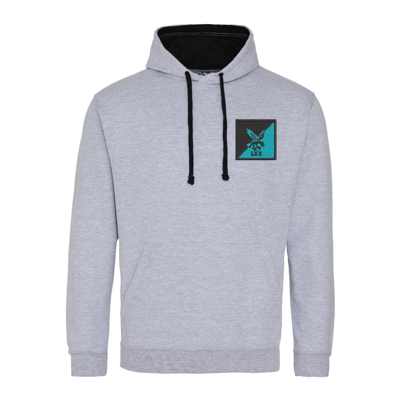 70 Field Company Varsity Contrast Hoodie