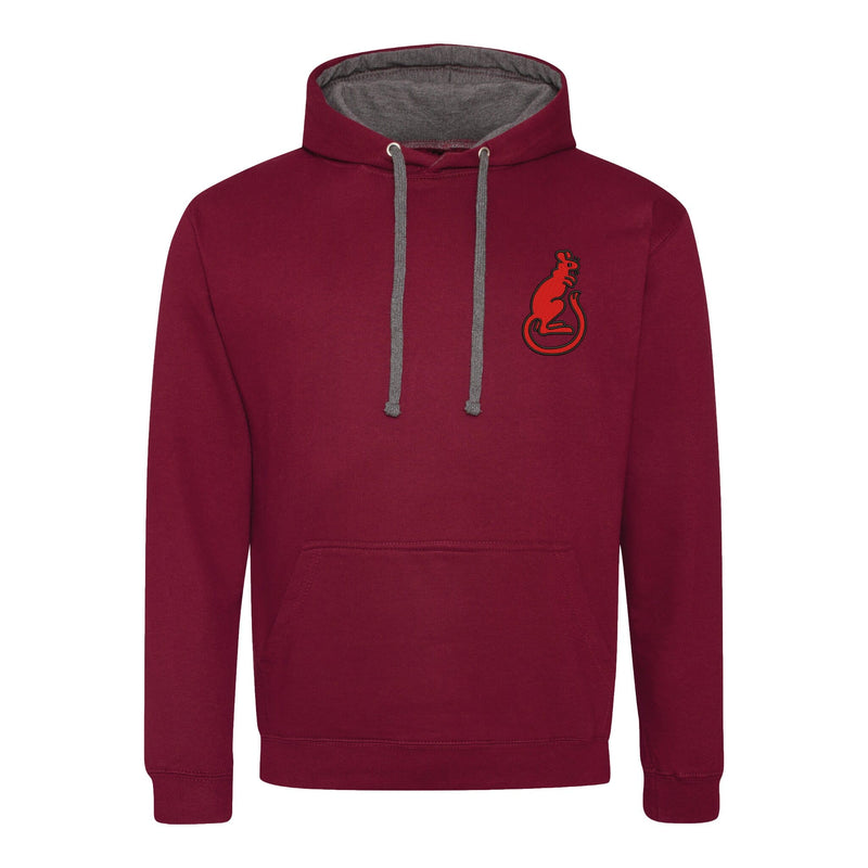 7th Armoured Division Varsity Contrast Hoodie