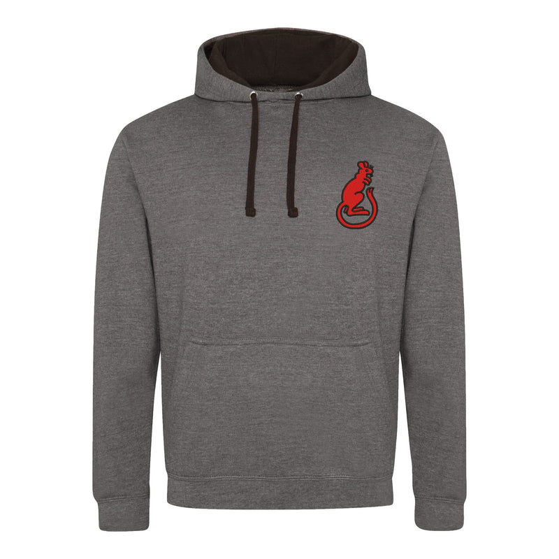 7th Armoured Division Varsity Contrast Hoodie