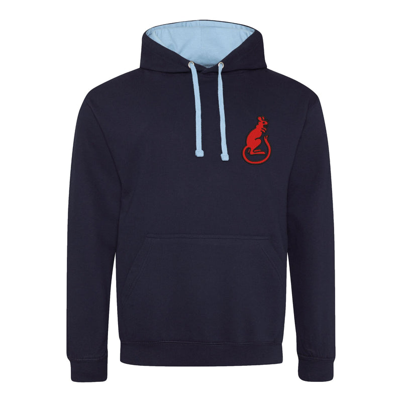 7th Armoured Division Varsity Contrast Hoodie
