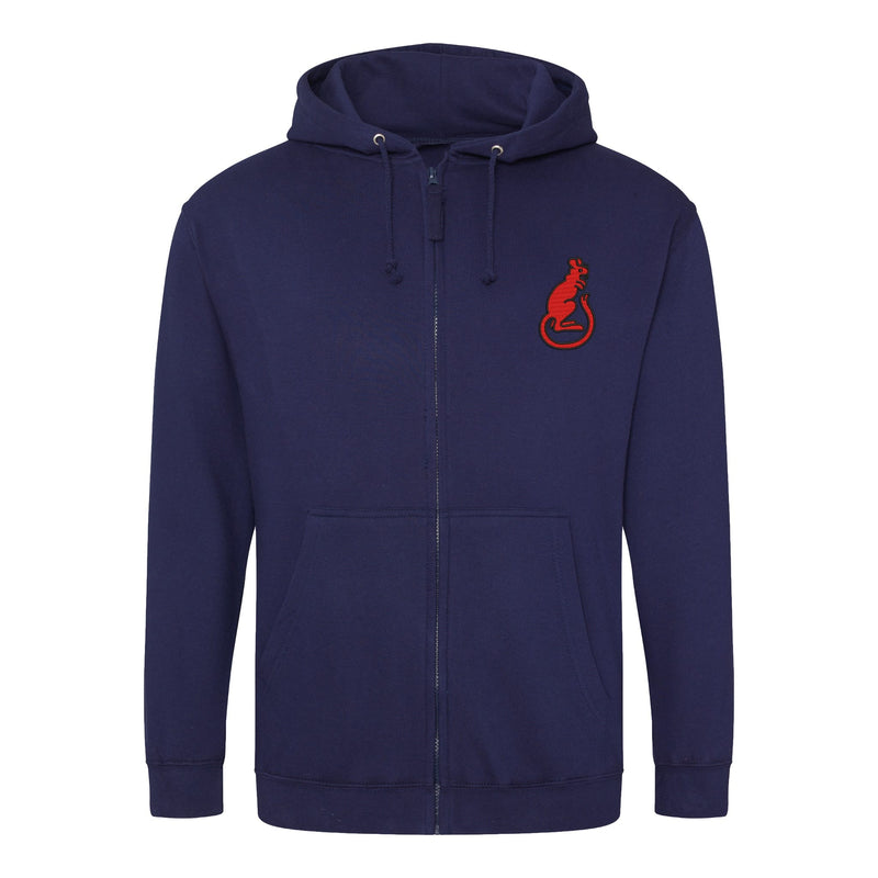 7th Armoured Division Zipped Hoodie