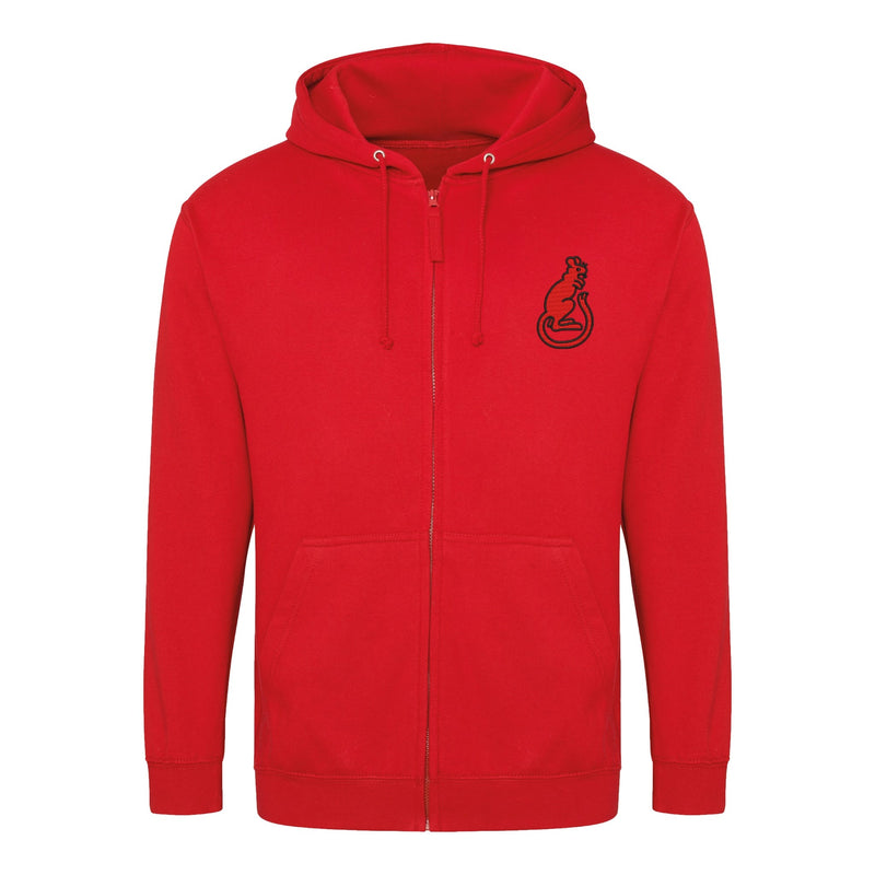 7th Armoured Division Zipped Hoodie