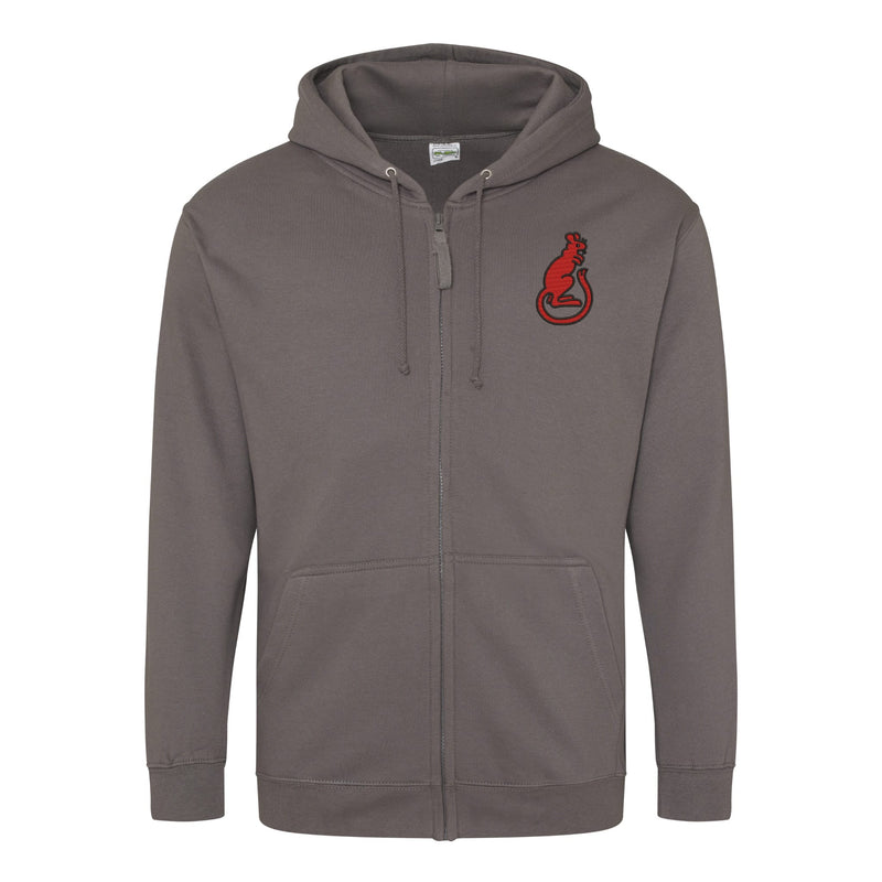 7th Armoured Division Zipped Hoodie