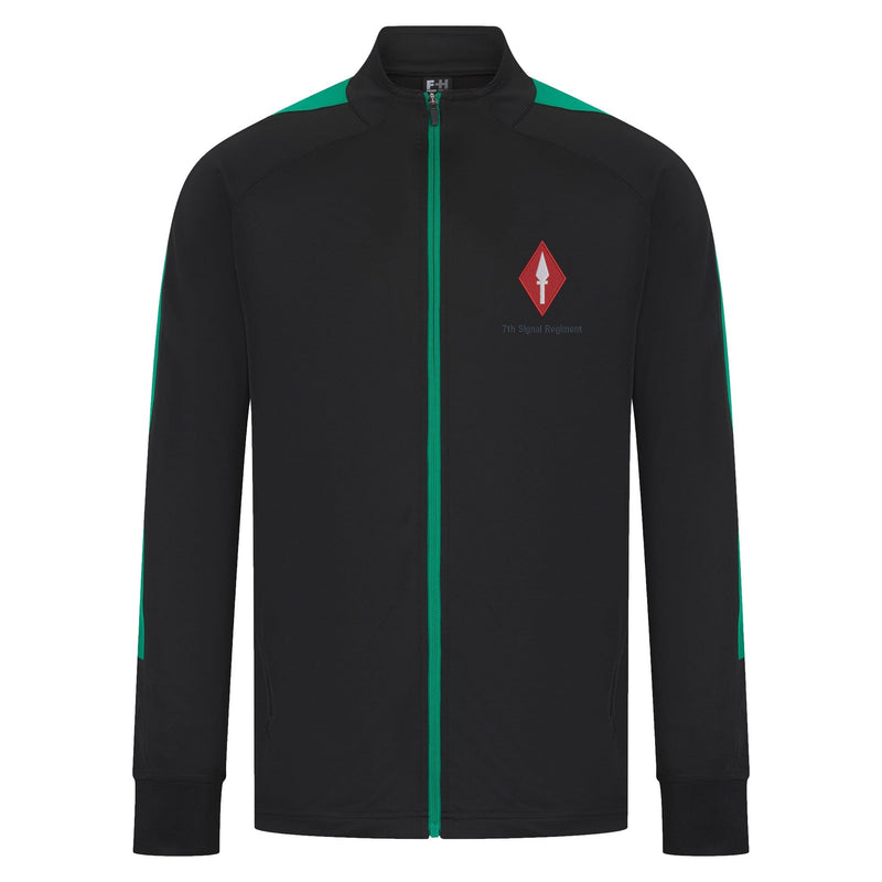 7th Signal Regiment (Corps Main) Knitted Tracksuit Top