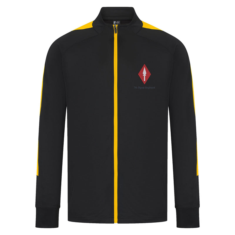 7th Signal Regiment (Corps Main) Knitted Tracksuit Top