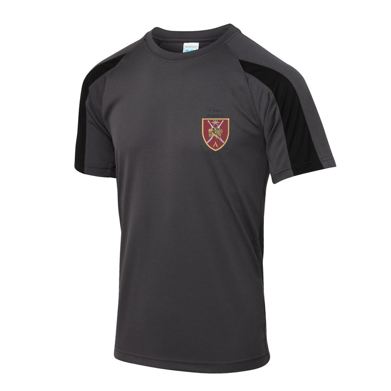 8 Sqn Jaguars Thumrait Oman Contrast Polyester T-Shirt