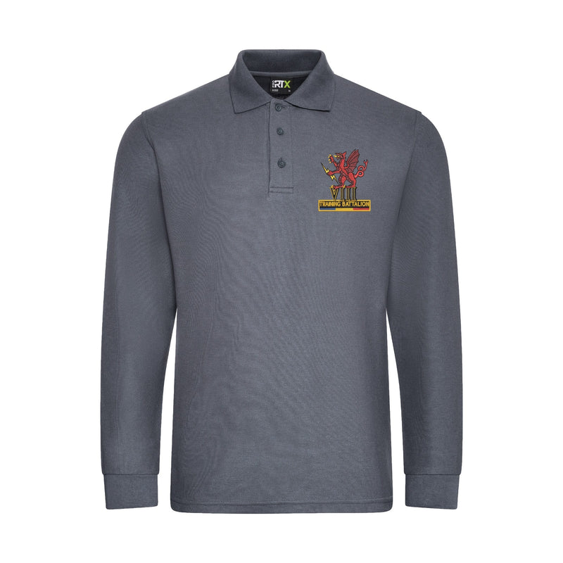 8 Training Battalion REME Long Sleeve Polo Shirt