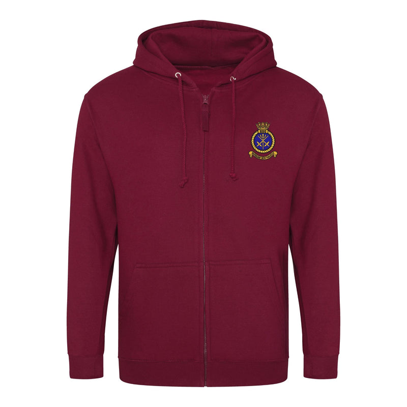 800 Naval Air Squadron Zipped Hoodie