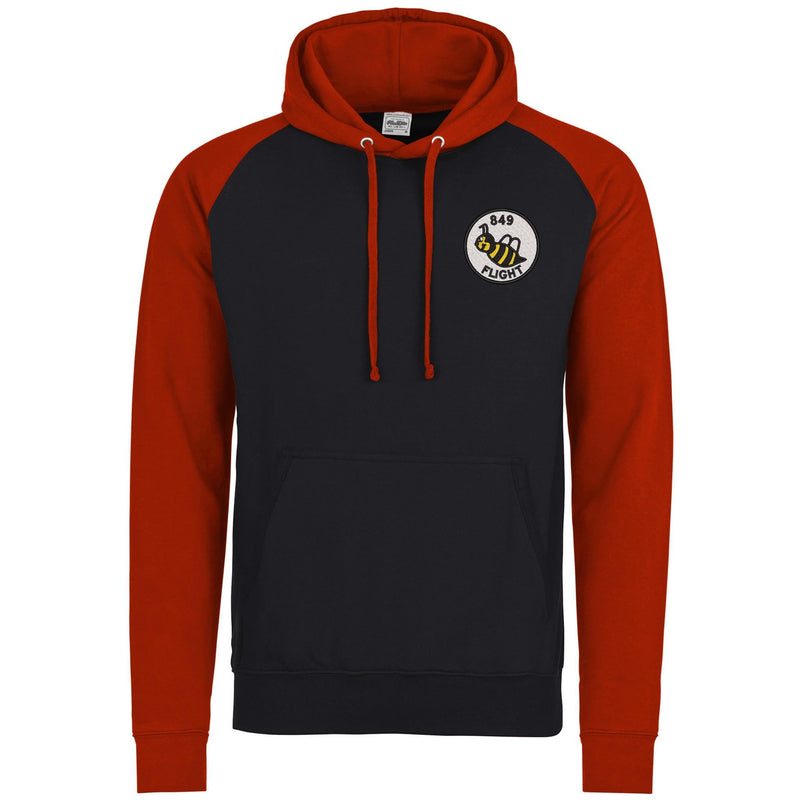 849 Squadron Flight B Contrast Hoodie