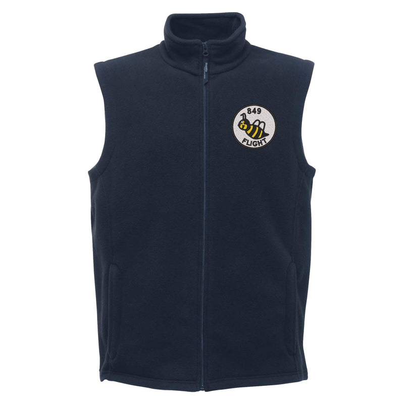 849 Squadron Flight B Regatta Fleece Bodywarmer