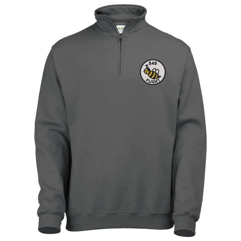 849 Squadron Flight B 1/4 Zip Sweatshirt
