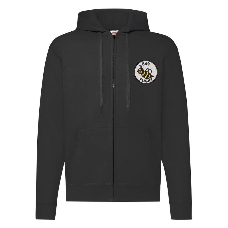 849 Squadron Flight B Zipped Hoodie