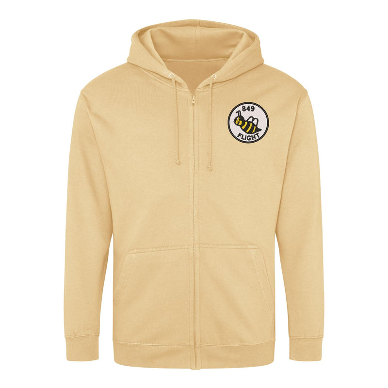 849 Squadron Flight B Zipped Hoodie