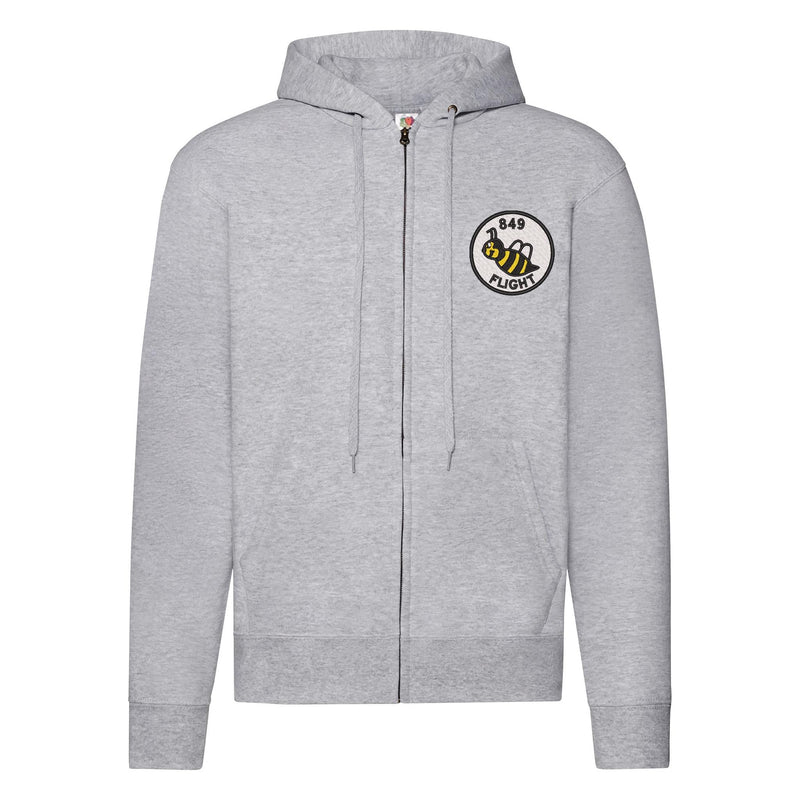 849 Squadron Flight B Zipped Hoodie
