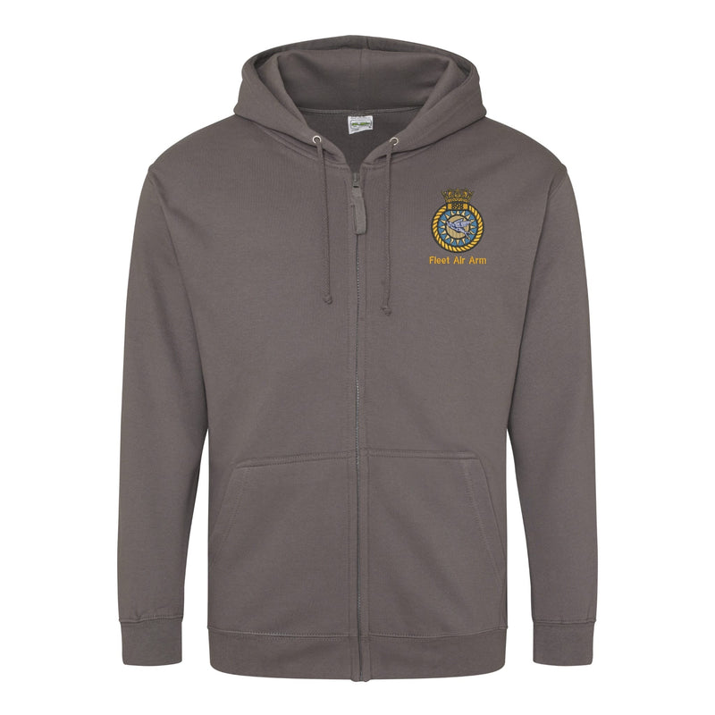 898 Naval Air Squadron Zipped Hoodie