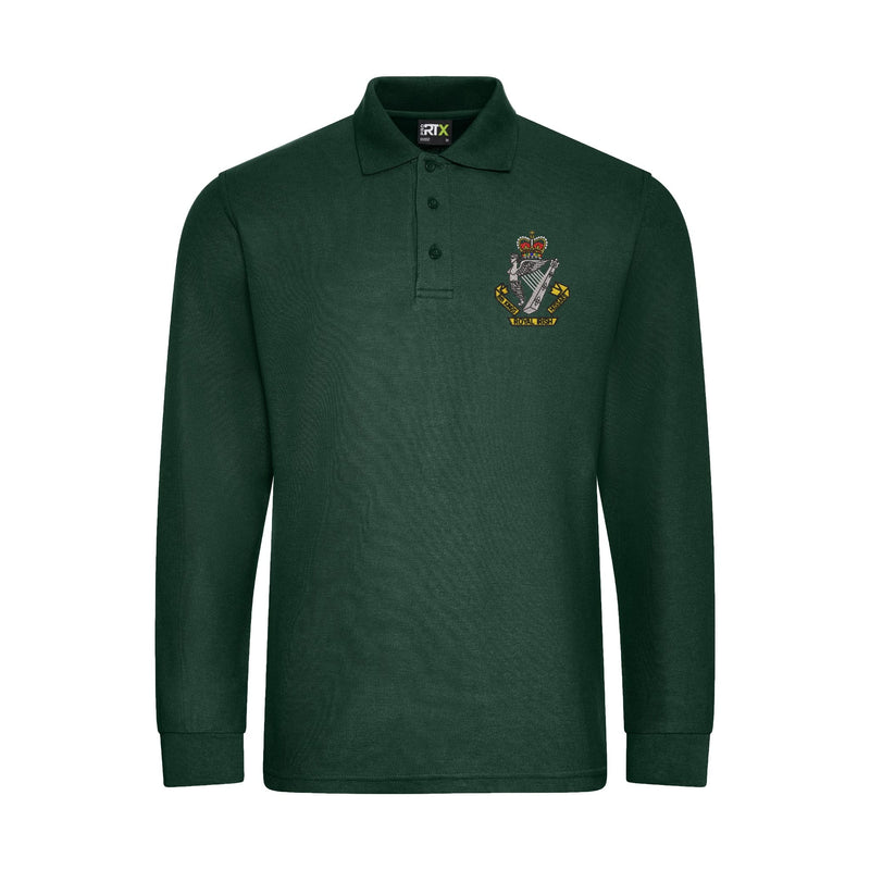 8th Kings Royal Irish Hussars Long Sleeve Polo Shirt