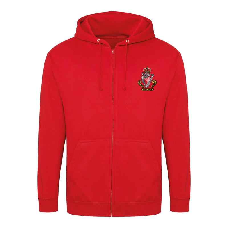 8th Kings Royal Irish Hussars Zipped Hoodie
