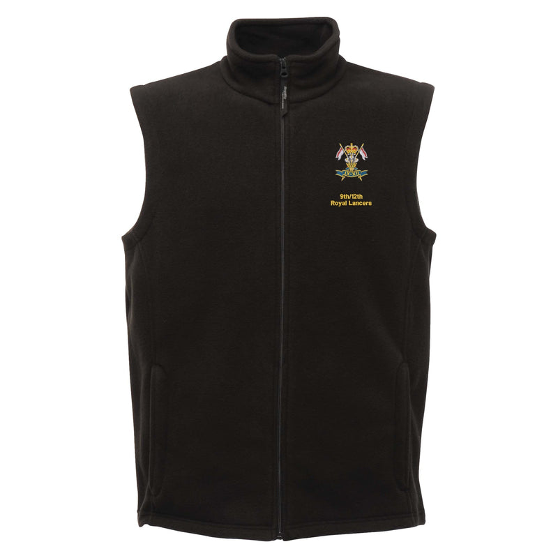 9th-12th Royal Lancers Regatta Fleece Bodywarmer