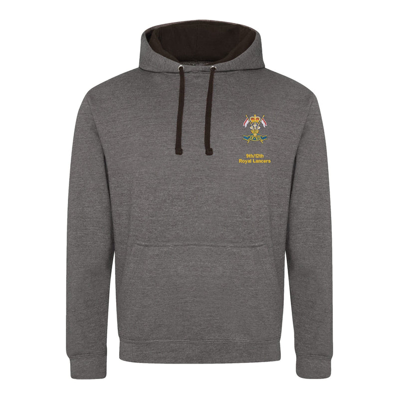 9th-12th Royal Lancers Varsity Contrast Hoodie