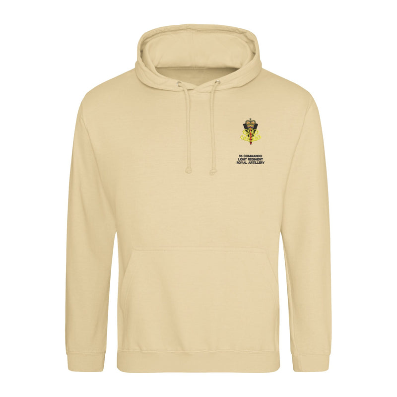 95 Commando Light Regiment Royal Artillery Hoodie