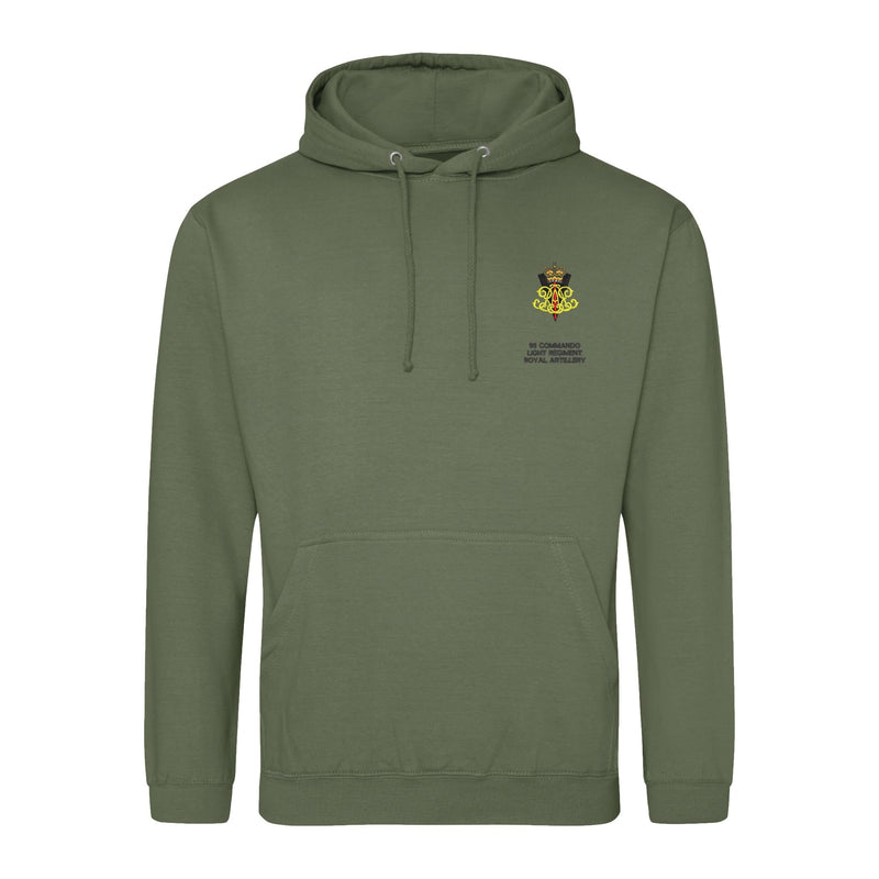 95 Commando Light Regiment Royal Artillery Hoodie