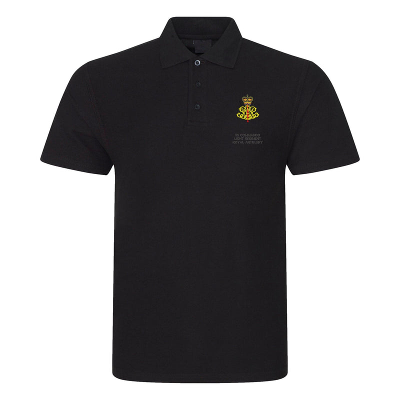 95 Commando Light Regiment Royal Artillery Polo Shirt