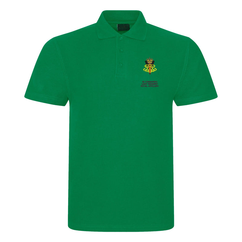 95 Commando Light Regiment Royal Artillery Polo Shirt