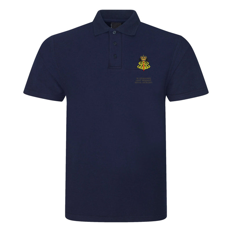 95 Commando Light Regiment Royal Artillery Polo Shirt
