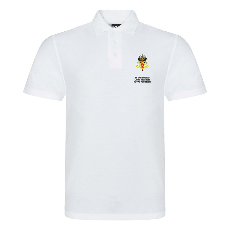 95 Commando Light Regiment Royal Artillery Polo Shirt