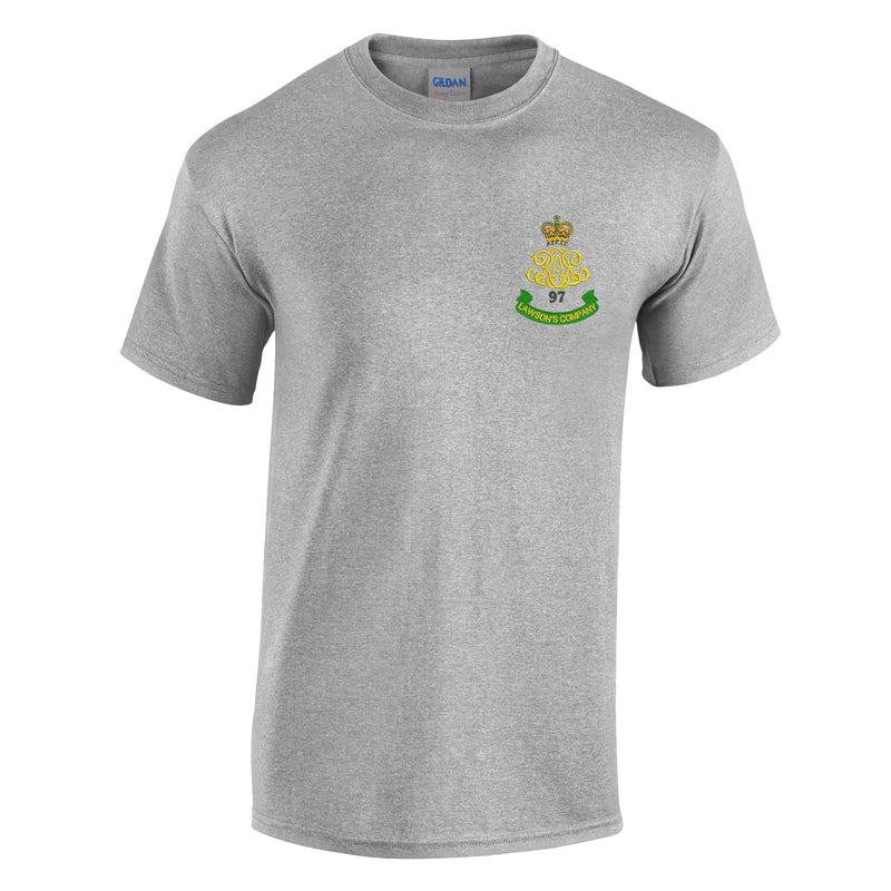 97 Battery (Lawson's Company) Royal Artillery Cotton T-Shirt