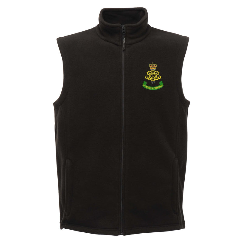 97 Battery (Lawson's Company) Royal Artillery Regatta Fleece Bodywarmer