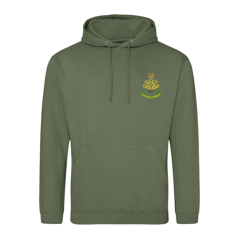 97 Battery (Lawson's Company) Royal Artillery Hoodie