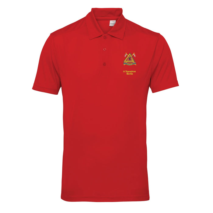 9th/12th Royal Lancers A Squadron Berlin Activewear Polo
