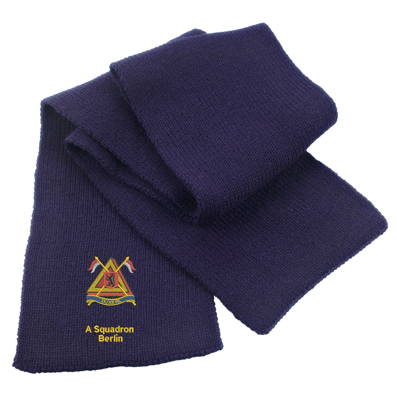 9th/12th Royal Lancers A Squadron Berlin Heavy Knit Scarf