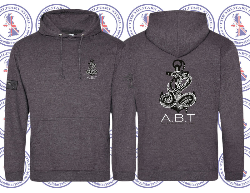 52 Platoon Amphibious Beach Team Hoodie (Both Sleeves Emb.)