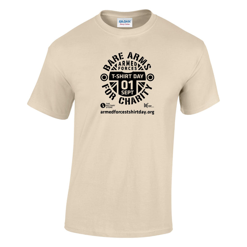 Armed Forces T-Shirt Day 2026 - Classic Cotton T-Shirt (Black Print)