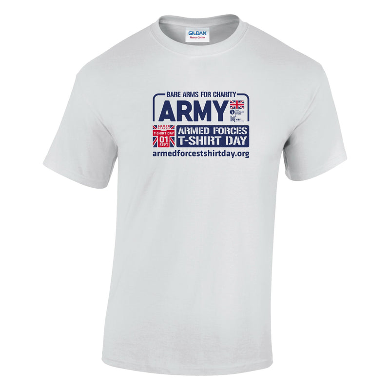 Armed Forces T-Shirt Day 2026 - Army Cotton T-Shirt (Colour Print)