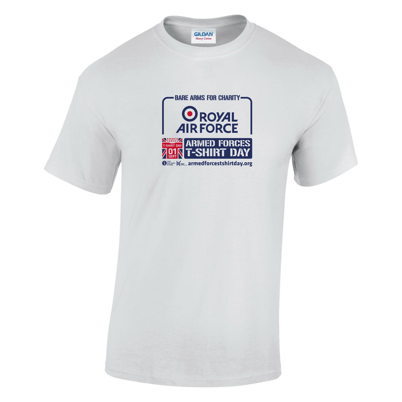 Armed Forces T-Shirt Day 2026 - Royal Air Force Cotton T-Shirt (Colour Print)