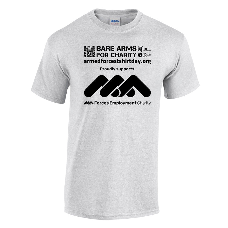 Armed Forces T-Shirt Day 2025 - 'Chosen Black' Logo Cotton T-Shirt