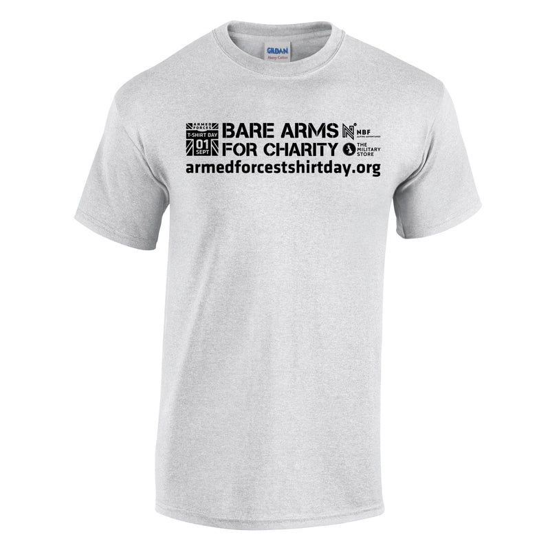 Armed Forces T-Shirt Day 2025 - 'Classic Black Logo' Cotton T-Shirt