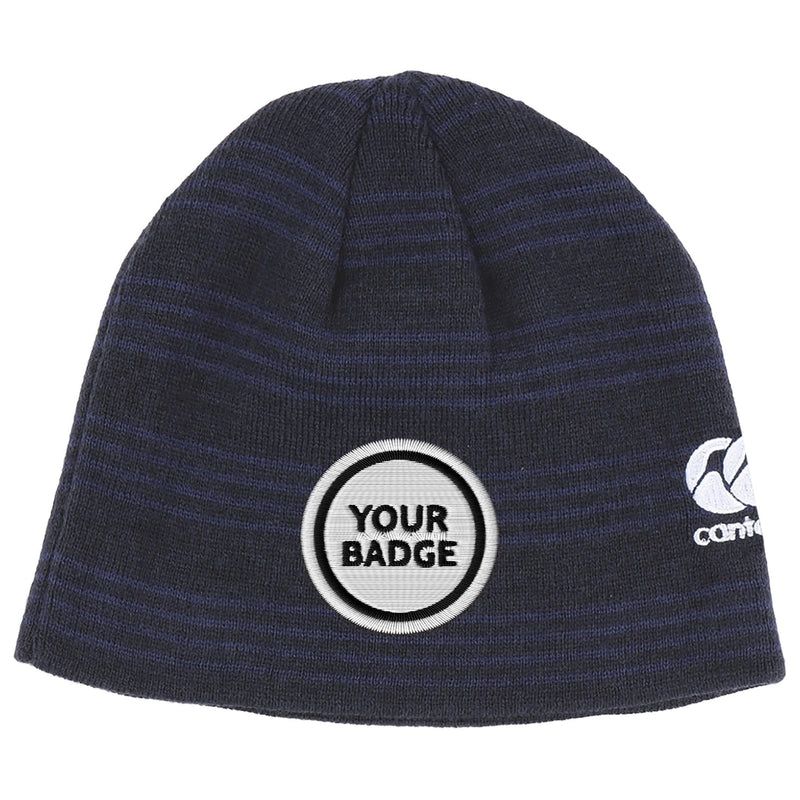 Canterbury Beanie Hat - Choose Your Badge