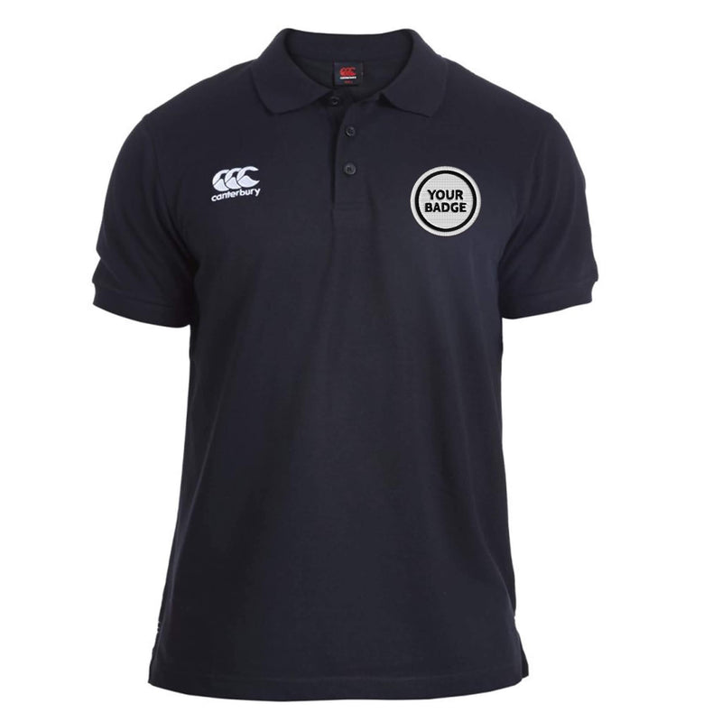 Canterbury Rugby Polo - Choose Your Badge