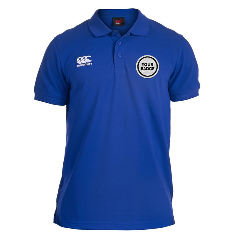 Canterbury Rugby Polo - Choose Your Badge