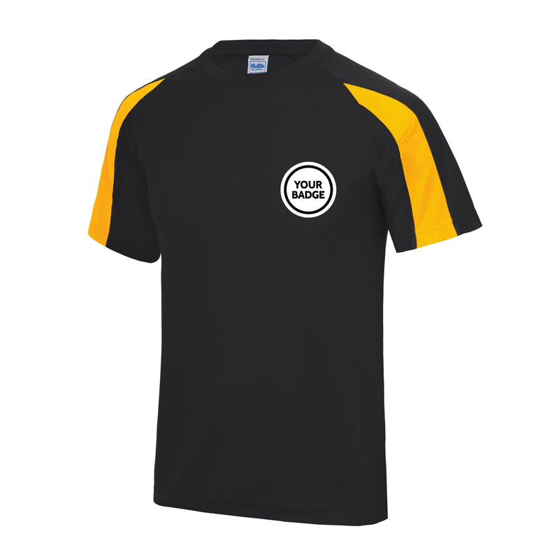 HMS Chatham Contrast Polyester T-Shirt