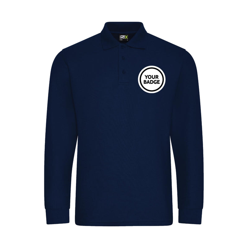 No 7010 Squadron RAF (RAAuxF 7010 Sqn) Long Sleeve Polo Shirt
