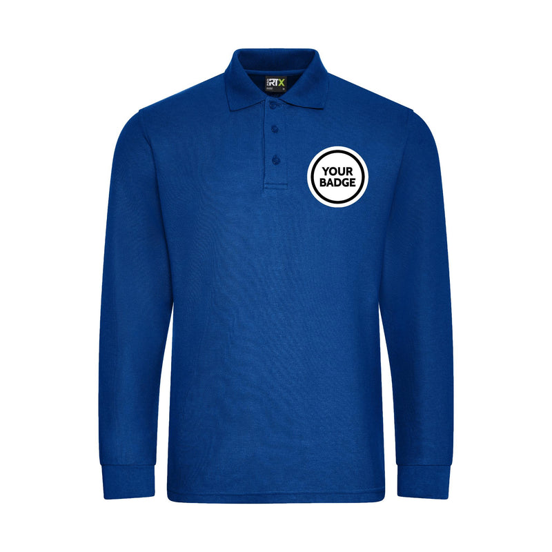 No 7010 Squadron RAF (RAAuxF 7010 Sqn) Long Sleeve Polo Shirt