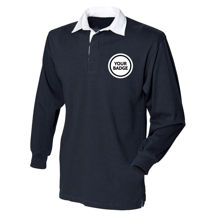 Long Sleeve Rugby Shirt - Choose Your Badge
