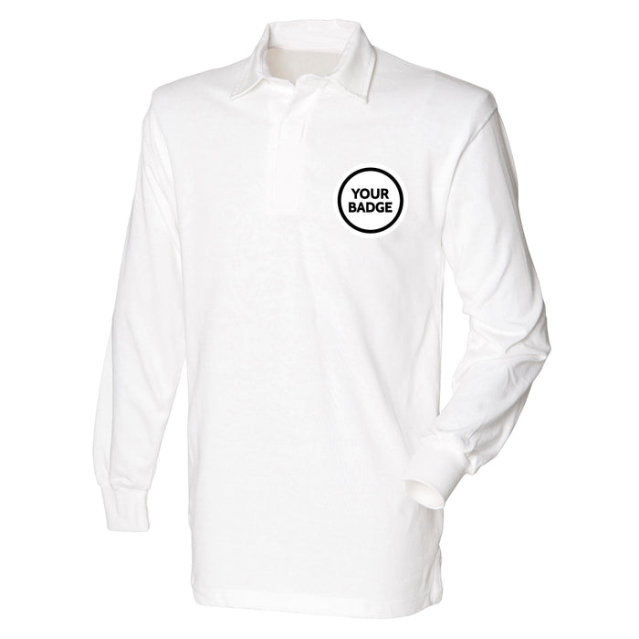 Long Sleeve Rugby Shirt - Choose Your Badge