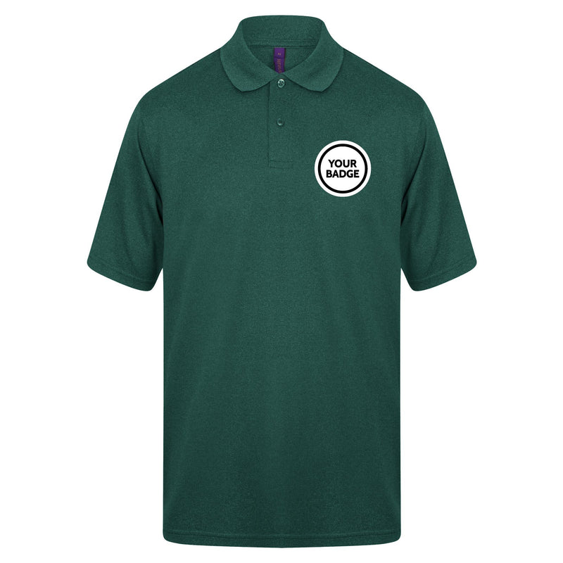 Polyester Polo Shirt - Choose Your Badge