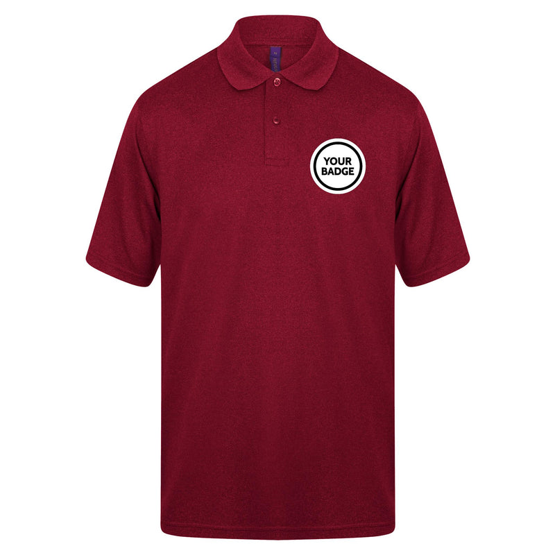 Polyester Polo Shirt - Choose Your Badge